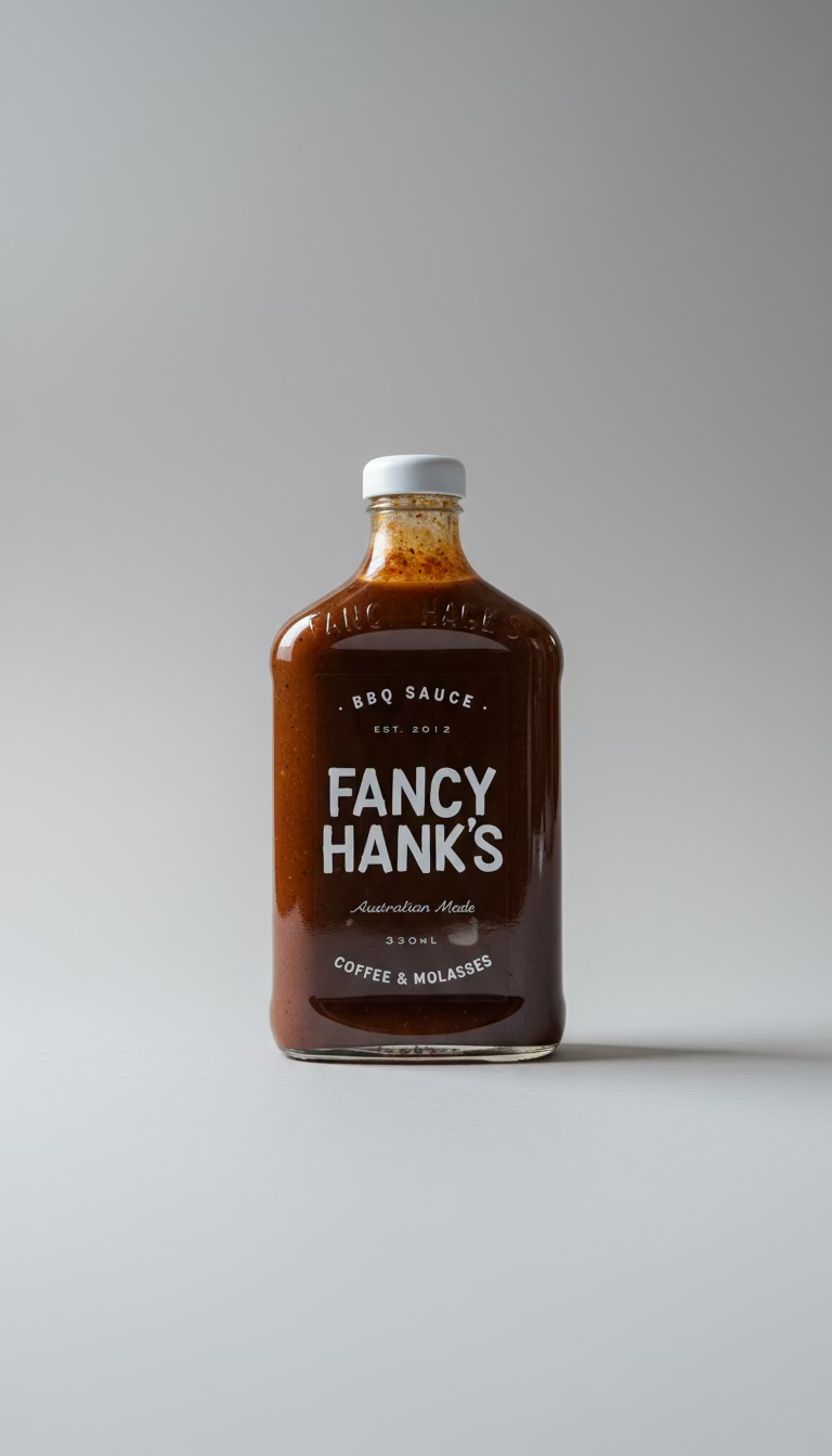 Fancy Hank's Coffee and Molasses BBQ Sauce