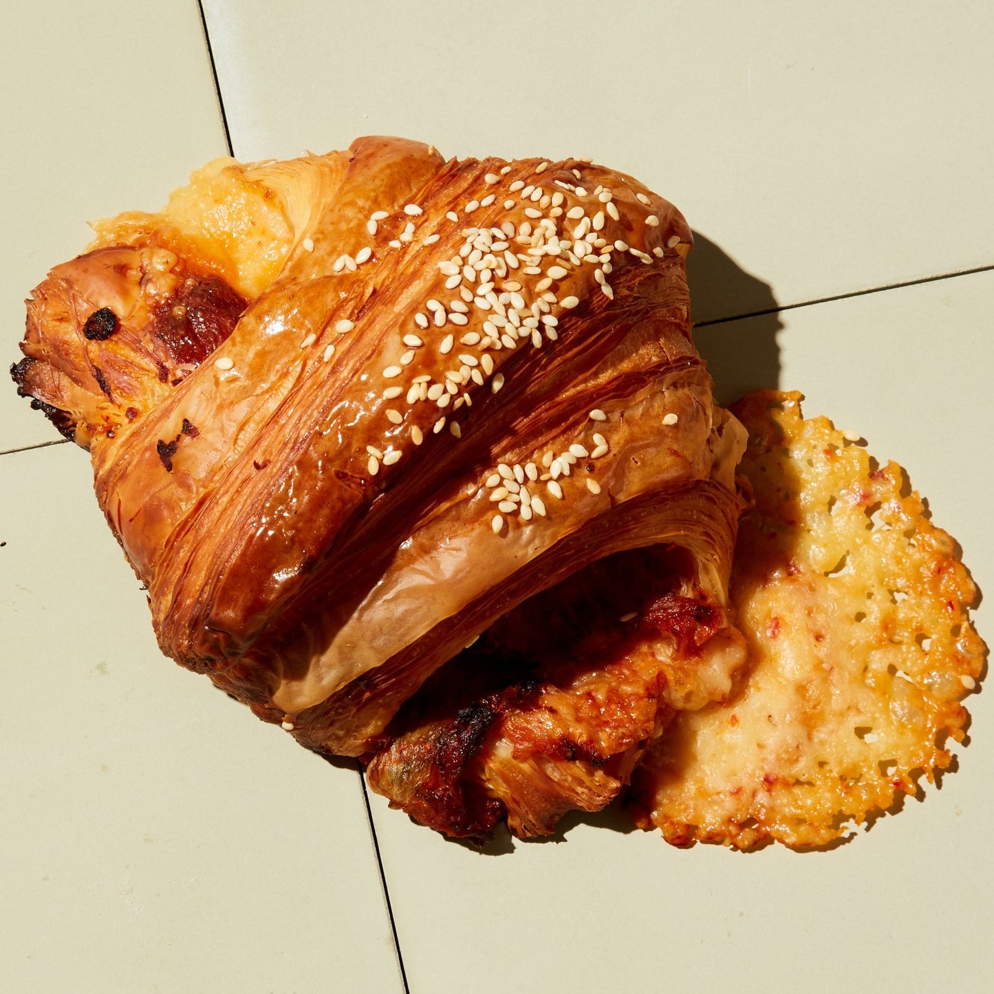 Kimchi & Cheddar Croissant